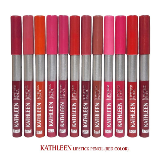 Kathleen 12 Pcs Lip Pencil Set | Creamy Texture | Multicolor Shades | Smooth & Long-Lasting